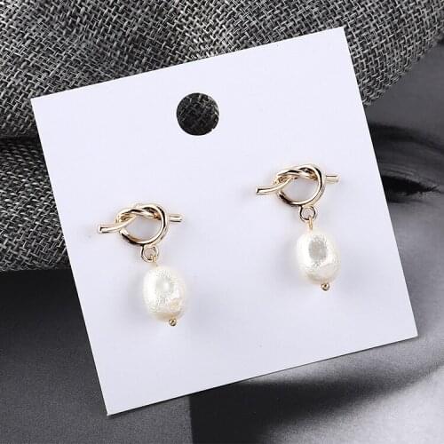 TONGKWOK Bohemia Exaggeration Dangle Earrings For Women Silk Thread Tassel Metal Long Chandelier Earrings #139013