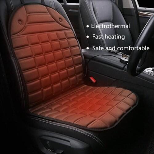 12V Car Heated seat Pad Heating Seat Cushion Back Support Heater Warmer Winter Household Electric Cover Pads