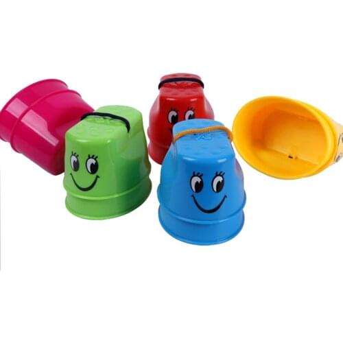 2Pcs/Set Childrens Sense Integration Balance Exercise Training Quipment Kindergarten Outdoor Face On Stilts Plastic Toys