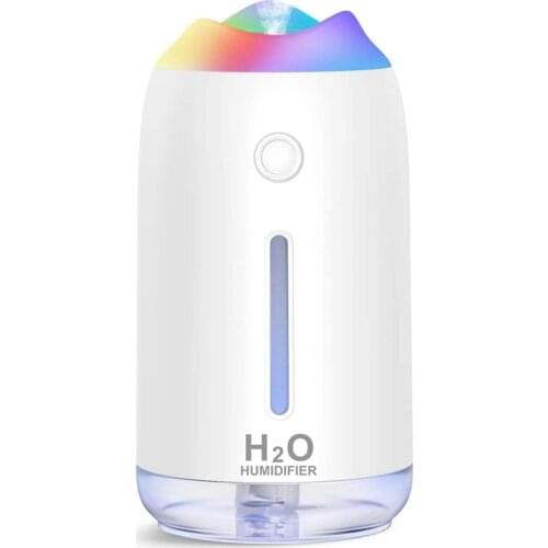 Car Humidifiers, Mini Essential Oil Diffuser Cool Mist Humidifiers for Home Air Portable Ultrasonic Humidifier