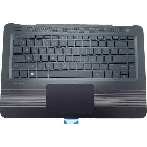Original New For HP Pavilion 14-AL TPN-Q171 Laptop Palmrest Upper Case Cover with Backlit Keyboard&Touchpad
