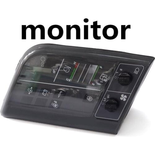 For Original PC 607 200-6 pull throttle display monitor Imported display monitor high-quality excavator accessories