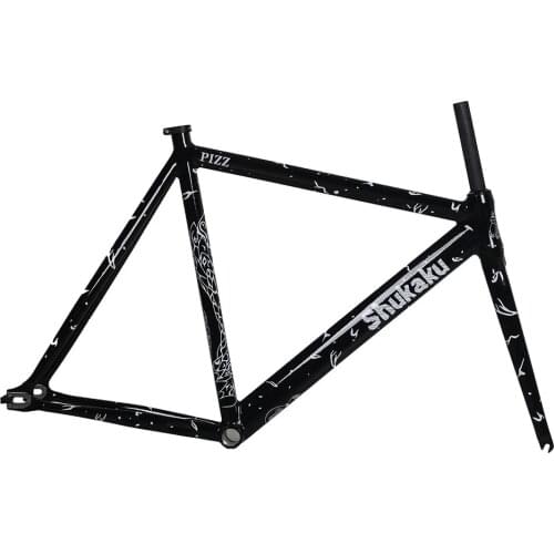 Fixed Gear Single Speed Aluminum Alloy Bicycle Racing Frame Track Bike Street Cycling DIY Bracket