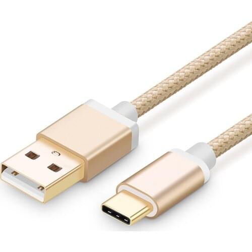 GEUMXL USB Type C Cable, USB Type-C 3.1 Braided Wire Fast Sync&Charging Cable For Huawei P9 Mate 9 HTC 10 LeEco 2 Zuk z1 z2 Sony