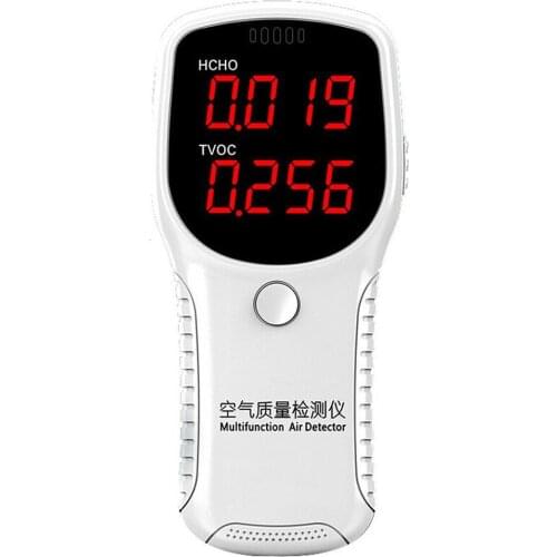 Air Quality Monitor HCHO TVOC Formaldehyde Detector Tester Professional Household Formaldehyde Carbon Dioxide Detector Tester