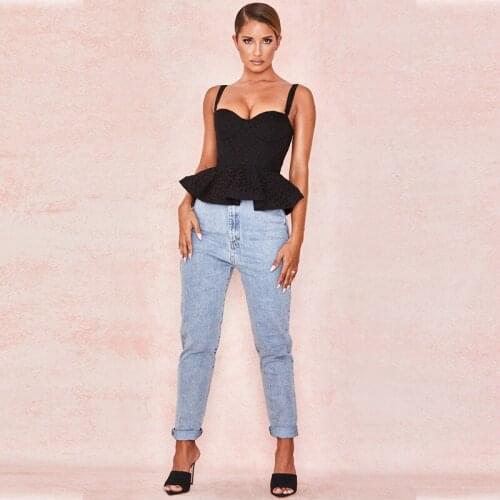 Fashion Hot Selling Spaghetti Strap Top Women Outfit Casual Clothing Zipper Backless Party Clubwear Sexy Black Tops Wholesale