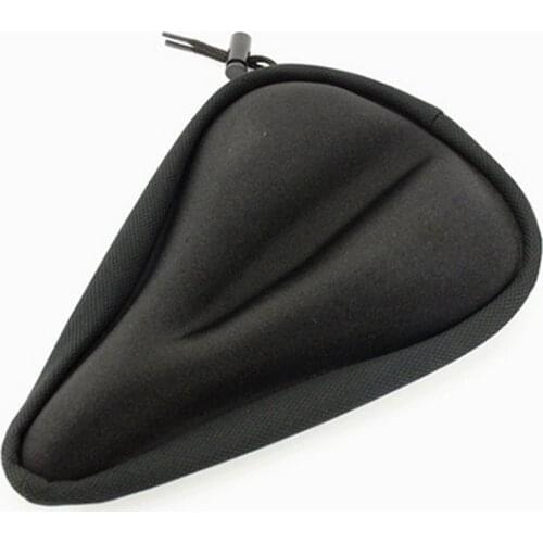 3D Soft Thickened Bicycle Seat Breathable Bicycle Saddle Seat Cover Comfortable Foam Seat Mountain Bike Cycling Pad Cushion Cove