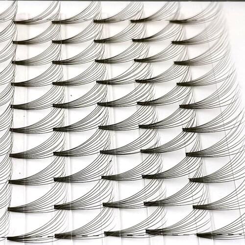 Wholesale price volume 3D/4/5/6/7/8/9/10D eyelash Individual extensions handmade synthetic hair russian volume lashes Spot fans