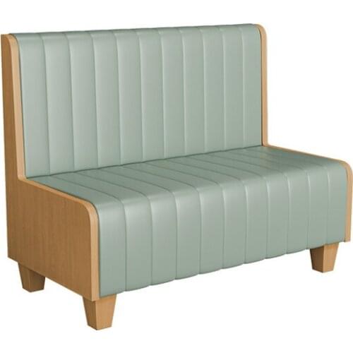 Hot Modern sofa table and chair furniture for Coffee Dessert Tea Shop Simple style Solid Wood soft Seat Restaurant Table chair