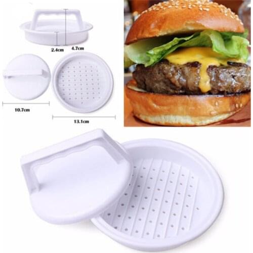 New DIY Hamburger Meat Compactor Press Mold Grill Burger Maker Kitchen Supplies Tools