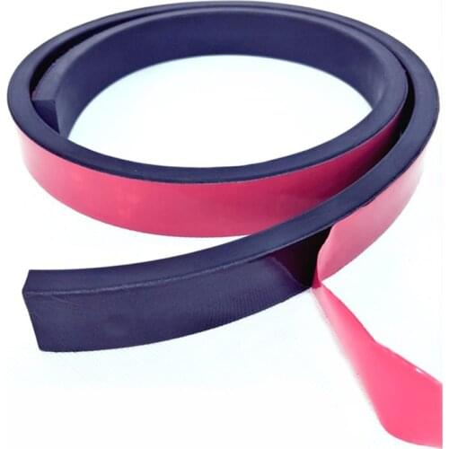 Solid Nitrile Rubber Strip Black Self Adhesive Backed NBR Anti Oil Seals Gasket Width 10-60mm Thick 3mm 5mm