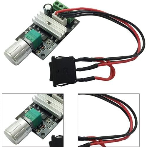 DC 6v / 12v / 24v / 28v PWM DC Motor speed controller Linear Actuator Motor Controller Adjustable Speed Control