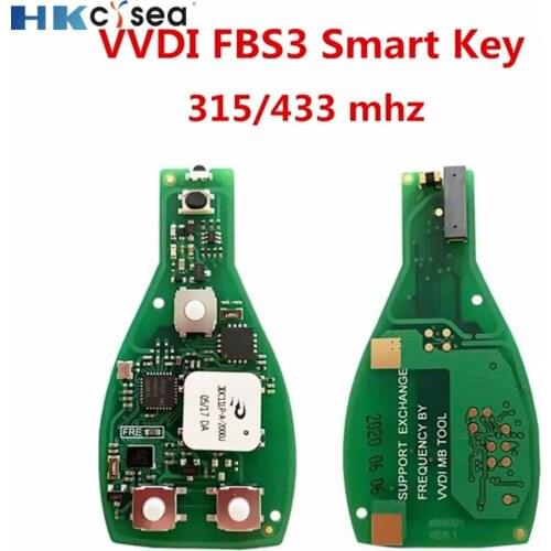 Xhorse VVDI MB Universal for Benz FBS3 Keyless Smart Key with 200 Free Points Renewable 433/315MHz