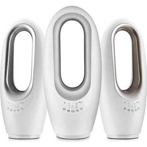 No leaf fan super quiet remote control no leaf fan, home floor electric fan, desktop shaking fan quiet