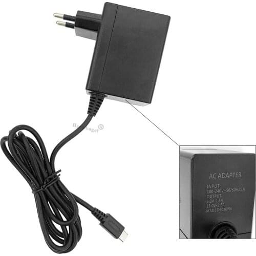 AC Adapter Charger for Nintendo Switch Charger 15V 2.6A Fast Charging for Nintend Switch Dock/Controller Support TV Mode Charger