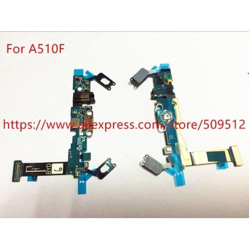 1/5/10/100pcs/lot Test well USB Charger Dock Port Connector Flex Cable For Samsung galaxy A5 A510 A510F Free shipping