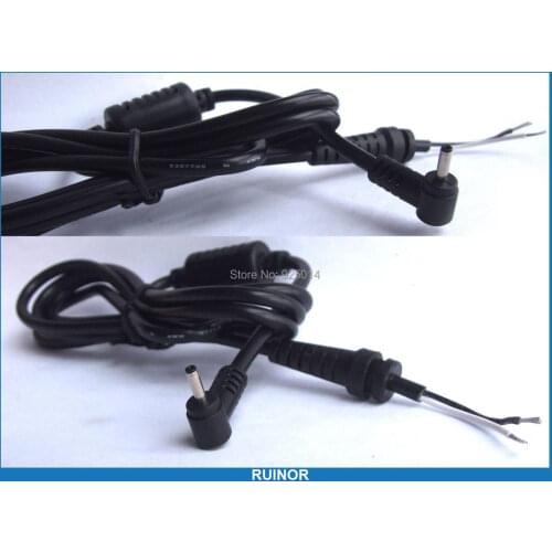 1pcsX Right Angle 2.5mm X 0.7mm DC Male plug Cable 120cm for Notebook Power Charger