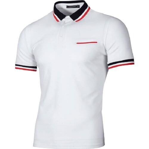 2021Plus Size S-3XL Brand New Mens Polo Shirt High Quality Men Cotton Short Sleeve Shirt Brands Jerseys Summer Mens Polo Shirts