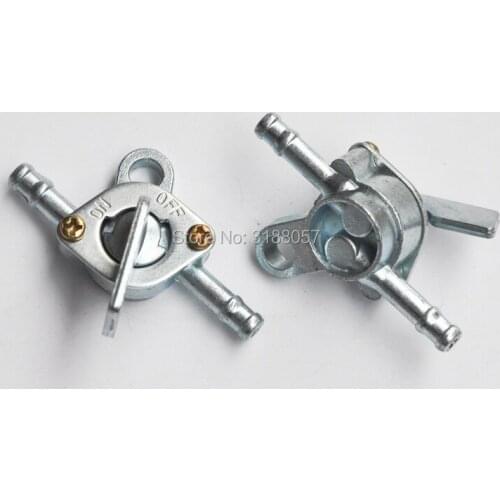 2x Inline On/off Switch Petrol Gas Fuel Tap Petcock Valve ATV Quad Bike Motorcycle