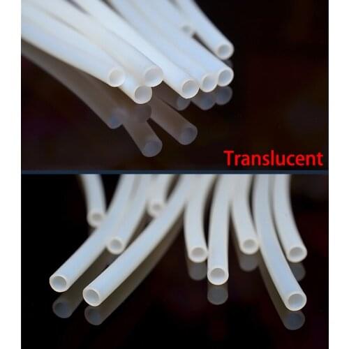 9S AWG 3x4mm 3*4mm ID*OD S Type 600V Translucent Heat Exchanger Printer Insulation Thin F46 Plastic Capillary PTFE Pipe Tube