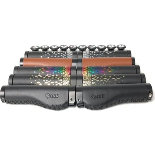 American ODI leather grip cover mountain bike bicycle hand grip shock-absorbing and dirt-resistant bicycle color grip cover