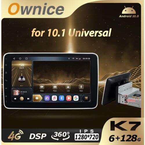 6G+128G Ownice Android 10.0 Car Multimedia Radio for Universal 2 Din GPS Navigation Audio Head unit 4G LTE 360 Quick Charge