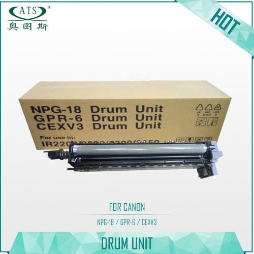 Drum Unit Compatible IR2200 IR2800 IR3300 3350 GPR-6 NPG-18 C-EXV3 Copier Spare Parts 1PCS Photocopy Machine