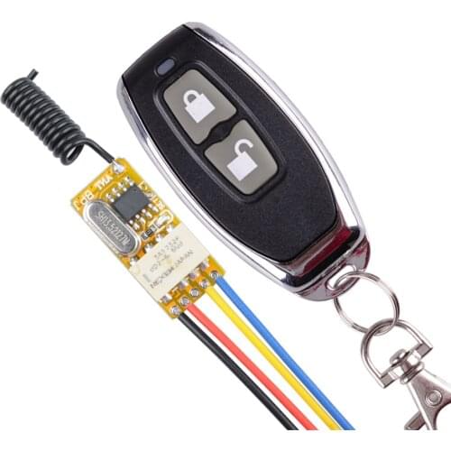 Wireless Switch 3.7V 5V 6V 7.4V 9V 12V Automatic Door Operators Remote Control Switch Door Open Button refit Door Opener
