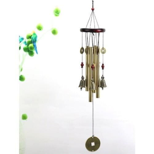 Good Fortune Wind Chimes Home Yard Garden Decor Crafts Wind Bell Hanging Ornaments