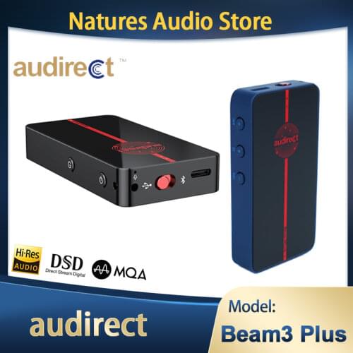 Hilidac Audirect Beam 3plus MQA DAC Decoder Headphone Amplifier ES9281AC Bluetooth Support sbc/aac/aptx/aptx-HD/LDAC 3.5mm/4.4mm