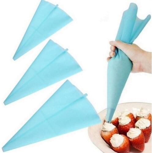 Cake Decorating Tools Length Pastry Bag Silicone Icing Piping Bag Cream Cake Decorating Tool