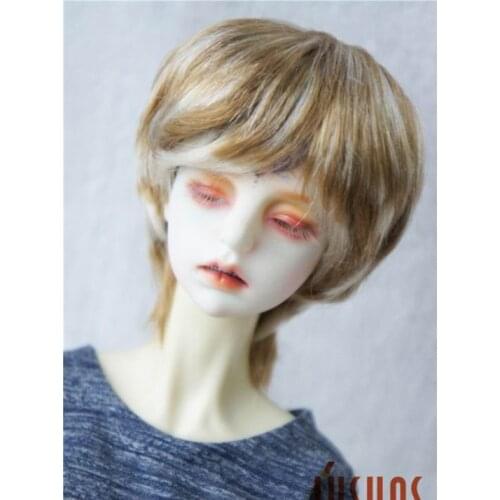 JD192 1/3 Fashion Short synthetic mohair wig SD BJD doll wig Nature boyish 8-9inch doll accessories