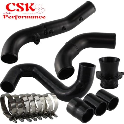 Turbo Pipe Aluminum Pipe Kit Fit For Audi S4/S5 B9 3.0TDI A4 B9 2015+ A5 F5 2016