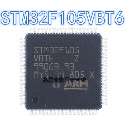 1PCS-5PCS 100% new original authentic STM32F105VBT6 QFP-100 32F105VBT6 QFP100 32-bit microcontroller chip