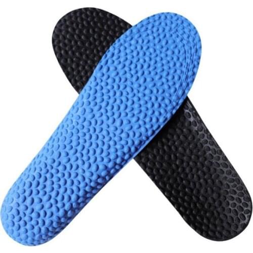 Popcorn Memory Foam Sports Insoles For Shoes Deodorant Breathable Elastic Cushion Running Insoles For Man Women Orthotic Insoles