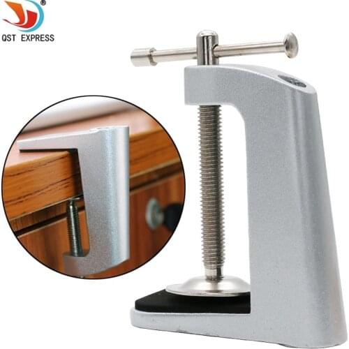 Silver black LED clincher desk lamp clip base tube lamp adjustable filter clamp to lamps accessories DIY