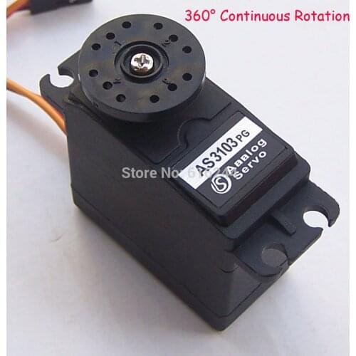 2x servo 360 Continuous Rotation Analog servo DC servo Motor torque Plastic gear 5.5kg/cm DC 4.8V-6V for Smart Car Robot DIY