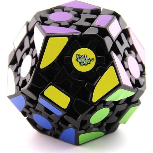 LanLan Gear Megaminxeds Magic Cube Dodecahedron Professional Neo Speed Puzzle Antistress Educational Toys For Children