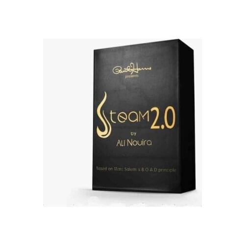 Steam 2.0 by Ali Nouira magic,Magic props,illusions,Stage,Mentalism,Party Magic,Accessories,Comedy,magic tricks,gimmick