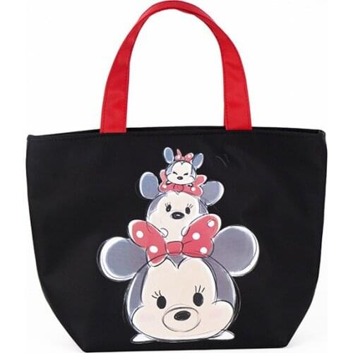 Disney animation cartoon Minnie Winnie the Pooh Daisi shoulder bag handbag simple and practical waterproof lunch bag