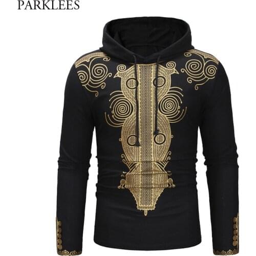 African Dashiki Print Hoodies Sweatshirts Men 2018 Brand New Casual Hoodie Men Hiphop Streetwear Hoody Man Sudaderas Para Hombre