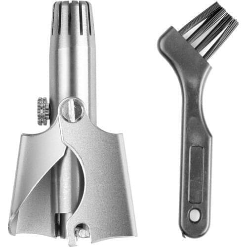 Nose Trimmer Washable Stainless Steel Manual Trimmer for Nose Vibrissa Razor Shaver Nose Ear Hair Trimmer Nasal Shaver Dropship