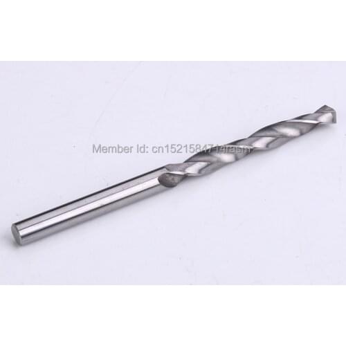 KLOT HRC50 Solid Carbide Twist Drill Bit 4 4.2 4.5 5 5.1 5.2 5.5 6 6.5 6.8 7 7.5 8 8.5 9 10 11 12 13 14 15 16 18mm Length 200mm