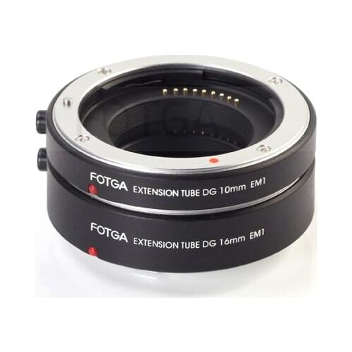 Fotga auto focus AF macro extension tube DG set 10mm 16mm for EOSM/M2/M3 EF-M Camera