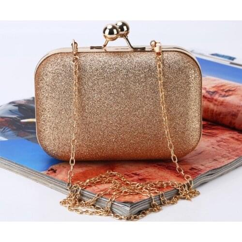 Women Evening Shoulder Bag Bridal Clutch Party Prom Wedding Crossbody Handbag Purse