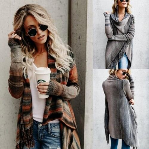 Cardigan for women traf European and American womens fashion in autumn and winter harajuku sweater cropped cardigan