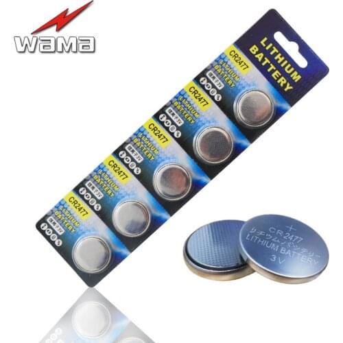 10x Wama CR2477 3V Lithium Button Cell Coin Batteries 1000mAh EB-CR2477 CR2477T BR2477 DL2477 ECR2477 Remote Tracker Recognizer