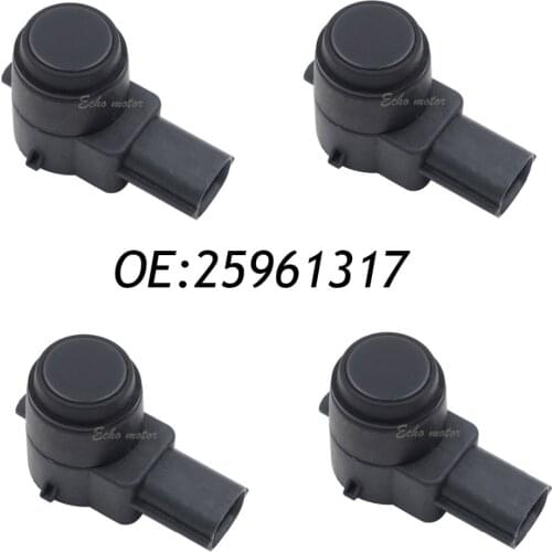4PCS 25961317 PDC Sensor Bumper Parking Assist Object reverse 21995586 15239247 25961321 For Buick