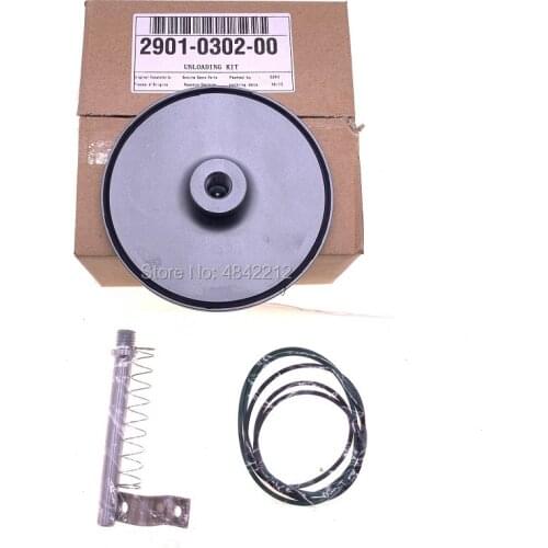 Free shipping alternative/genuine 2901030200(2901-0302-00) AC screw air compressor parts unloader valve kit unloading valve