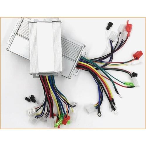 Free shipping 36V/48V 350W Brushless Motor Controller For Electric Vehicle Scooter with/without Hall Sensor